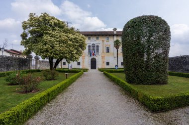 Friuli Venezia Giulia 'daki Spilimbergo belediyesinin manzarası