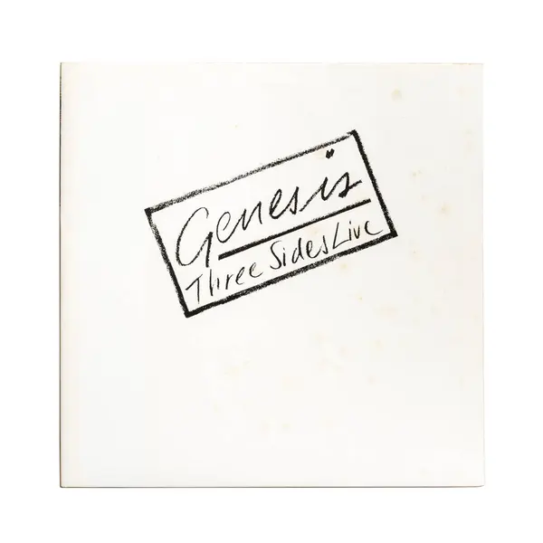 ウディーヌ イタリア_3月22_2024 Three Sides Liveは 1982年にリリースされたイギリスのバンドGenesisによる3枚目のライブアルバムです ホワイトバック ストックフォト