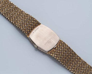 Dava geçmişi, Udemars Piguet saati, Kobra modeli, 1980 yılı. Elle kumandalı saat, 18kt beyaz ve sarı altın. İtalya _ 10 Ağustos _ 2024