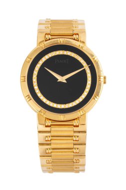 Piaget kuvars saati, Dansçı modeli, referans 84023 K081. Onsekiz kiloluk sarı bir çanta, oniks ve elmas kadranlı. Milan mı? İtalya 14 Nisan 2025