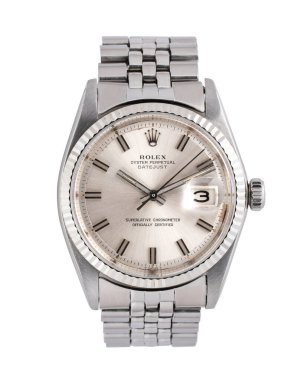 Rolex otomatik kurmalı saat, Oyster Perpetual model, referans 4049, çelik kasa. Milan mı? İtalya 14 Nisan 2025