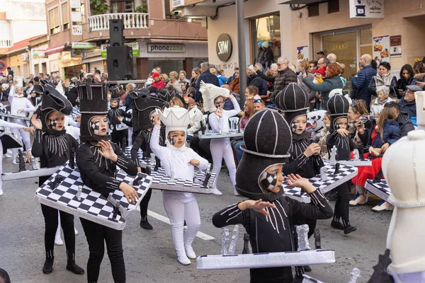 Карнавал Торревьехе Испания Февраля 2023 Года Высокое Качество Фото — стоковое фото