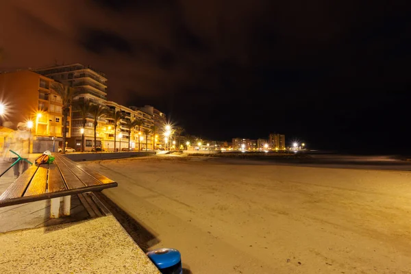 Abendpromenade Meer Abend Schöne Abendlandschaft Gibt Einen Platz Für Eine — Stockfoto