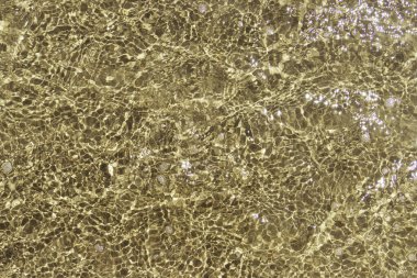 Kum ve su dokusunu yakından incele, yazıt için yer var. Yüksek kalite fotoğraf