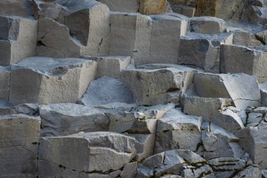 İzlanda 'dan gelen doğal doku, renk ve şekle yakın çekim. Arkaplan için güzel soyut ve sanatsal doğa.