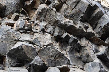 İzlanda 'dan gelen doğal doku, renk ve şekle yakın çekim. Arkaplan için güzel soyut ve sanatsal doğa.