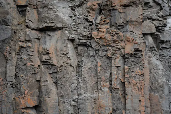 İzlanda 'dan gelen doğal doku, renk ve şekle yakın çekim. Arkaplan için güzel soyut ve sanatsal doğa.