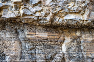 İzlanda 'dan gelen doğal doku, renk ve şekle yakın çekim. Arkaplan için güzel soyut ve sanatsal doğa.
