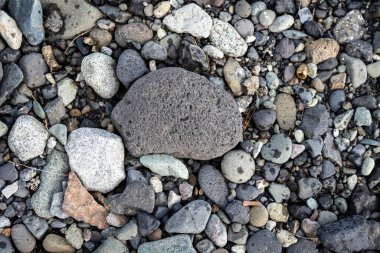 İzlanda 'dan gelen doğal doku, renk ve şekle yakın çekim. Arkaplan için güzel soyut ve sanatsal doğa.