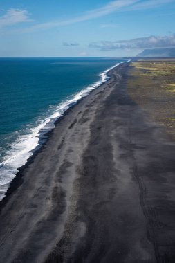 İzlanda 'dan gelen doğal doku, renk ve şekle yakın çekim. Arkaplan için güzel soyut ve sanatsal doğa.