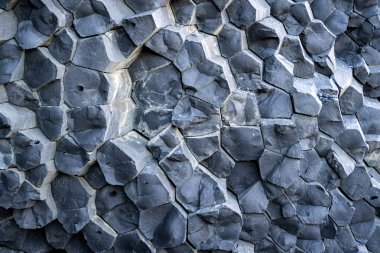 İzlanda 'dan gelen doğal doku, renk ve şekle yakın çekim. Arkaplan için güzel soyut ve sanatsal doğa.