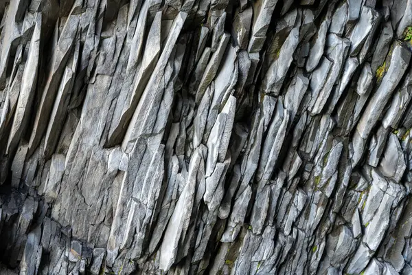 İzlanda 'dan gelen doğal doku, renk ve şekle yakın çekim. Arkaplan için güzel soyut ve sanatsal doğa.