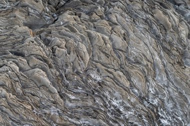 İzlanda 'dan gelen doğal doku, renk ve şekle yakın çekim. Arkaplan için güzel soyut ve sanatsal doğa.