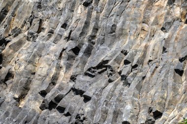 İzlanda 'dan gelen doğal doku, renk ve şekle yakın çekim. Arkaplan için güzel soyut ve sanatsal doğa.