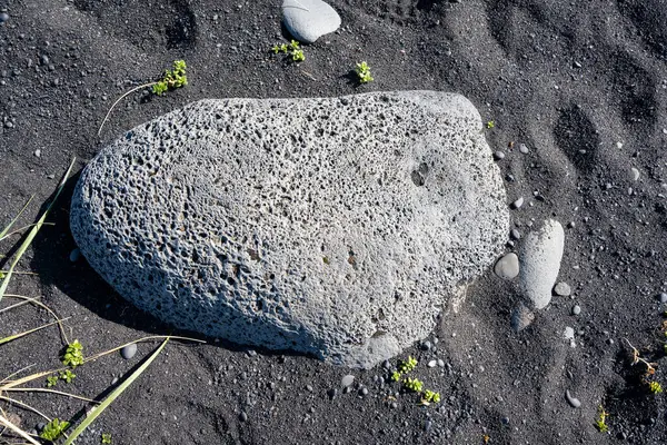 İzlanda 'dan gelen doğal doku, renk ve şekle yakın çekim. Arkaplan için güzel soyut ve sanatsal doğa.