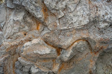 İzlanda 'dan gelen doğal doku, renk ve şekle yakın çekim. Arkaplan için güzel soyut ve sanatsal doğa.
