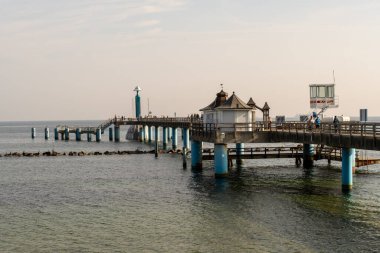 Ostseestrand Ostseebad Sellin auf der Insel Ruegen Mecklenburg Vorpommern 'de