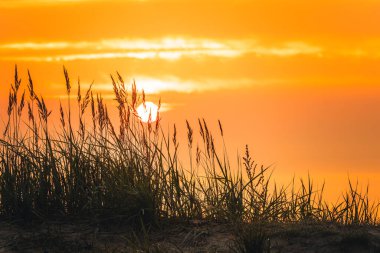 Sonnenuntergang am Ostseestrand Sellin Mecklenburg Vorpommern