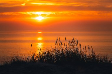 Sonnenuntergang am Ostseestrand Sellin Mecklenburg Vorpommern