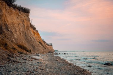 Sonnenuntergang am Weststrand bei Ahrenshoop an der Ostsee
