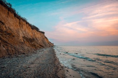 Sonnenuntergang am Weststrand bei Ahrenshoop an der Ostsee