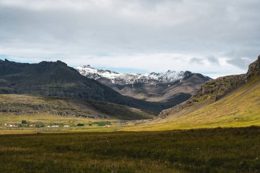 İzlanda'daki Solheimajokull Buzulu
