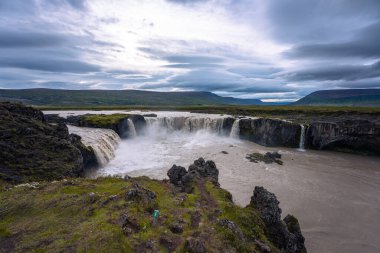 İzlanda'daki şelale Godafoss
