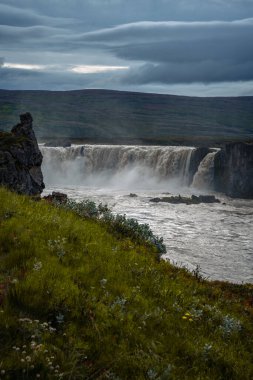 İzlanda'daki şelale Godafoss