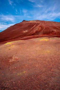 Hver, İzlanda Hverarond, Myvatn 'da bir jeotermal bölge. Hve