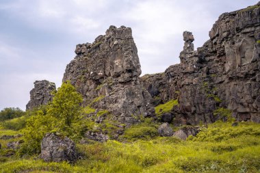 Avrasya ve Kuzey Amerika tektonik plakaları - Thingvellir Na