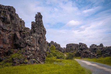 Avrasya ve Kuzey Amerika tektonik plakaları - Thingvellir Na