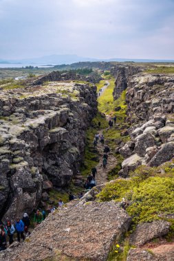 Avrasya ve Kuzey Amerika tektonik plakaları - Thingvellir Na