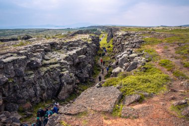 Avrasya ve Kuzey Amerika tektonik plakaları - Thingvellir Na