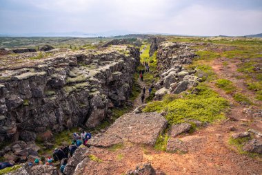 Avrasya ve Kuzey Amerika tektonik plakaları - Thingvellir Na