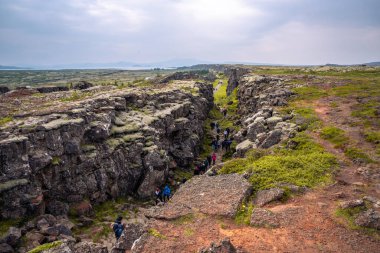 Avrasya ve Kuzey Amerika tektonik plakaları - Thingvellir Na