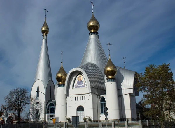 2022 Bialystok Poland Saint George Ortodoks Kilisesi Tüm Ihtişamıyla — Stok fotoğraf