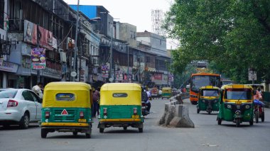 Delhi Fotoğrafları Çift Taraflı Yol