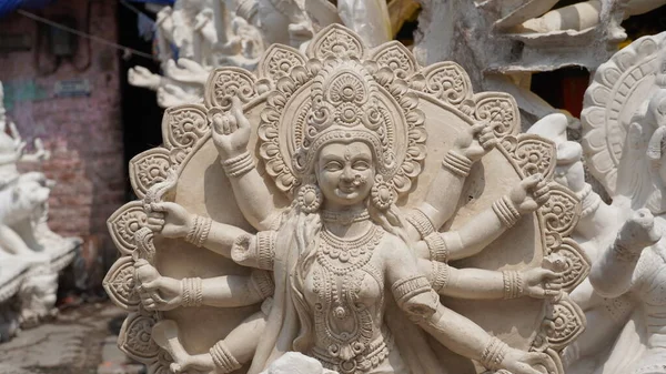 Idolo Fatto Durga Mata — Foto Stock