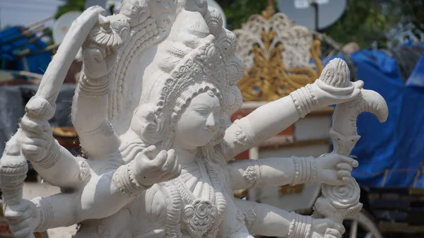 Navratri Imagens Mata Durga Hindu Deus — Fotografia de Stock