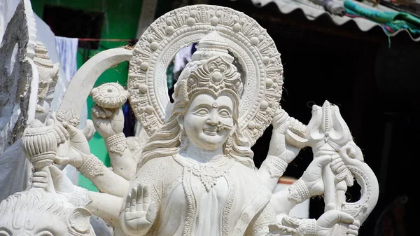Navratri Zdjęcia Mata Durga Hinduski Bóg — Zdjęcie stockowe