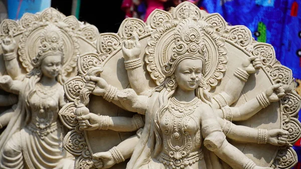 Navratri Afbeeldingen Mata Durga Hindoe God — Stockfoto