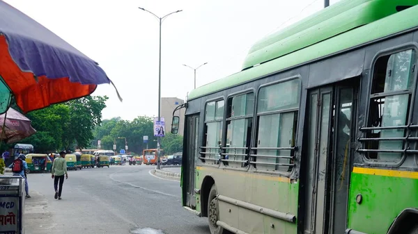Delhi Dtc Buss Bild — Stockfoto