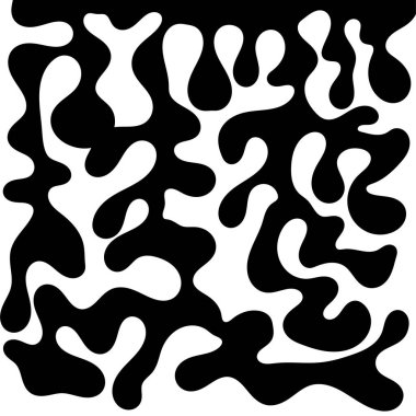 Erimiş soyut tasarım. Soyut arkaplanın kusursuz deseni 