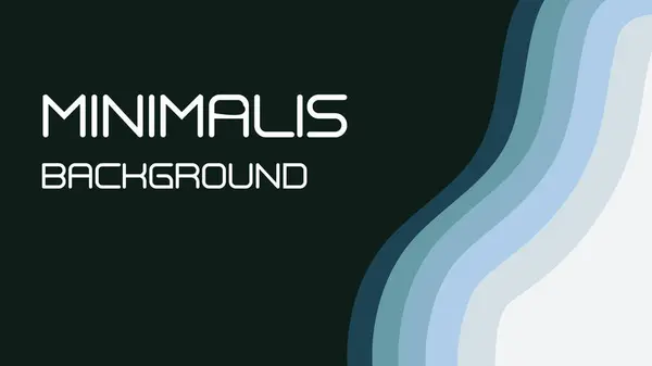  Koyu yeşil arkaplanda mavi ve beyaz dalgaların gradyanı yer alan minimalist arkaplan resmi.