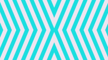 4k geçiş animasyonu, turkuaz ve beyaz arka planda dikey ve yatay şekillerin hareketi ile. Tekrarlayan geometrik şekillerin animasyonu. Canlandırılmış video arkaplanı döngüsü.