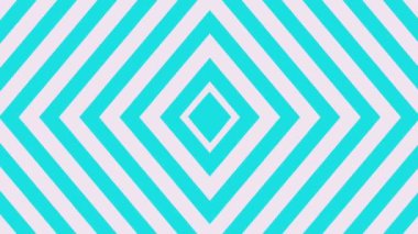 4k geçiş animasyonu, turkuaz ve beyaz arka planda dikey ve yatay şekillerin hareketi ile. Tekrarlayan geometrik şekillerin animasyonu. Canlandırılmış video arkaplanı döngüsü.