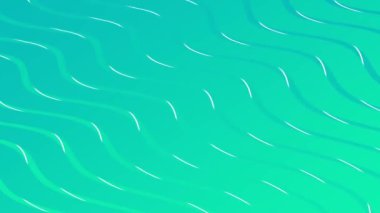 Dalgalı çizgiler arkaplan kavisli çizgiler ve kemerler ile soyut arkaplan. Düz dalgalı çizgilere sahip dinamik turkuaz arka plan, dijital veya yaratıcı projeler için mükemmel modern, soyut bir akış tasarımı yaratmak.