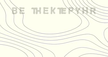 Beyaz Animasyon Metniyle İlham verici Motivasyonel Alıntı dalgalı Arkaplan. Değişim ol