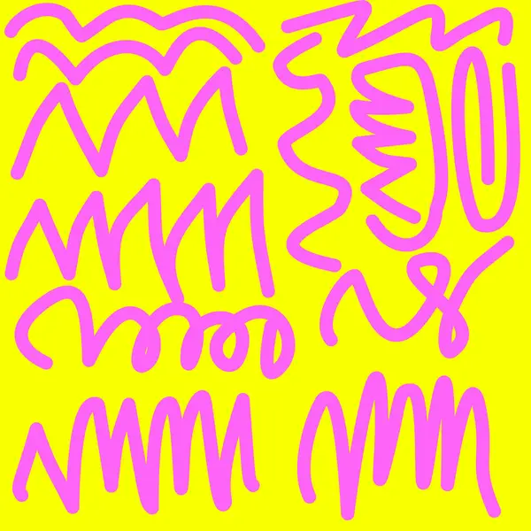 vector hand drawn alphabet. letters, numbers, signs