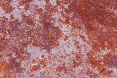 Paslı metal dokusuna yakın çekim